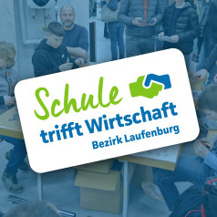 Titel Schule trifft Wirtschaft