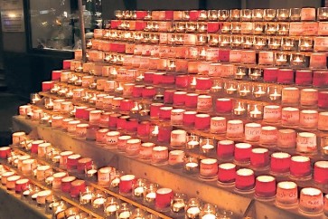 Ein Lichtermeer für Solidarität