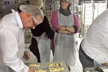 Mitgliederhock in der Backstube