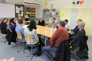 Infoveranstaltung zur Berufswahl von Gewerbe und Schule