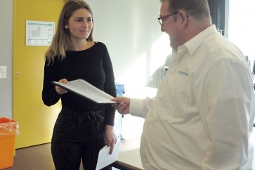 Schüler schnuppern Bewerbungsluft 