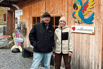 Freude herrscht im Vogelpark