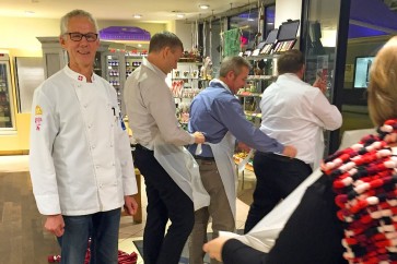 Mitgliederhock bei kunz the art of sweets in Frick